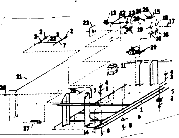 Craftsman 58057611 mounting base diagram