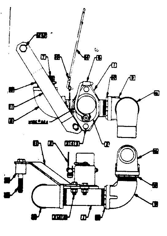 Craftsman 58057611 choke assembly diagram