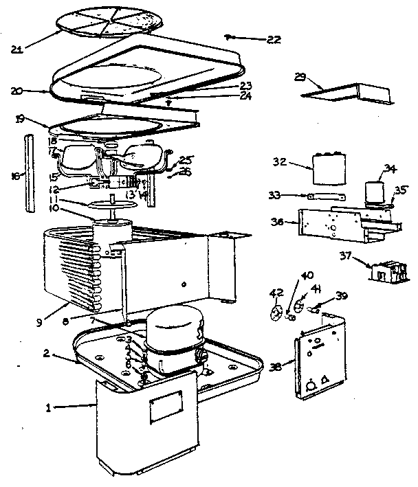 Kenmore 769813611 functional replacement parts diagram