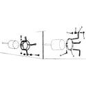 Kenmore 867777842 revised motor mount assembly 609227 diagram