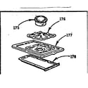 Kenmore 103746619 fifth burner (optional) diagram