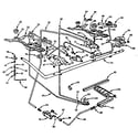 Kenmore 103766610 burner section diagram