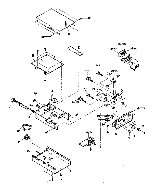 LXI 93436741600 cabinet parts diagram