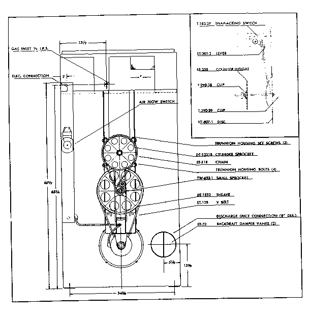 Huebsch 37BG belt diagram