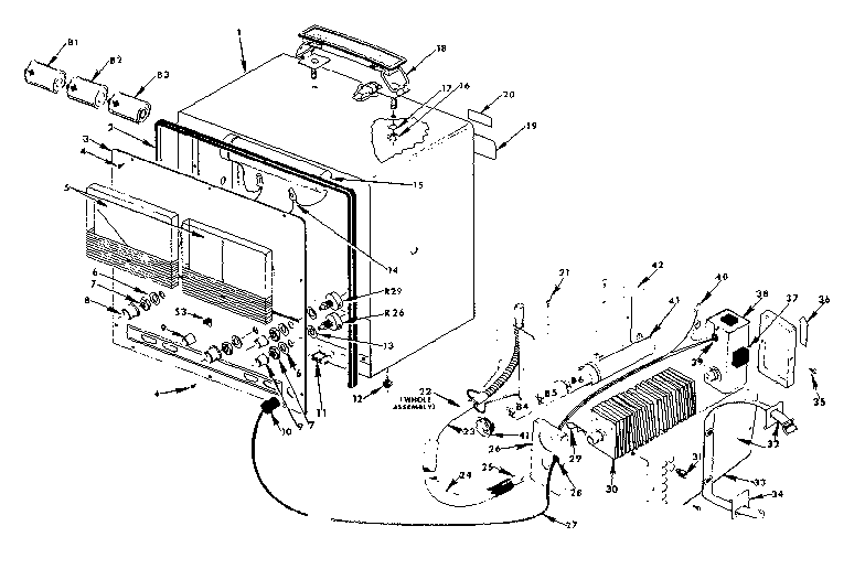 Craftsman 24421044 replacement parts diagram