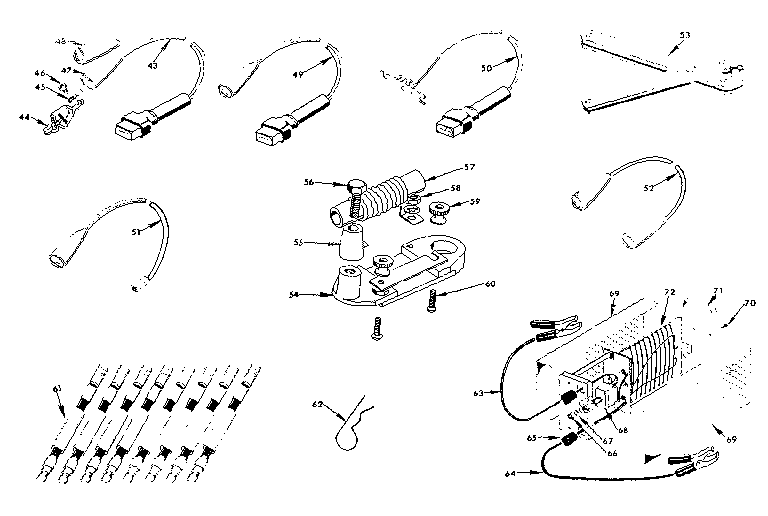 Craftsman 24421044 electricals diagram
