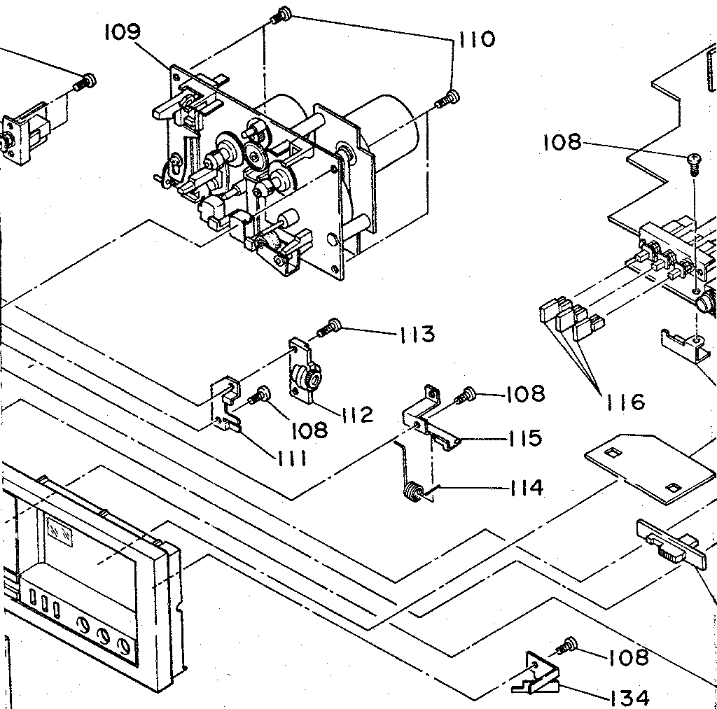 LXI 56293292350 mechanism assembly diagram