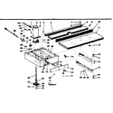 Craftsman 11329430 fence and base assembly diagram