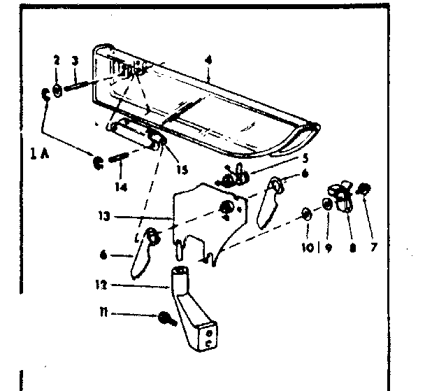 Craftsman 11329960 guard assembly diagram