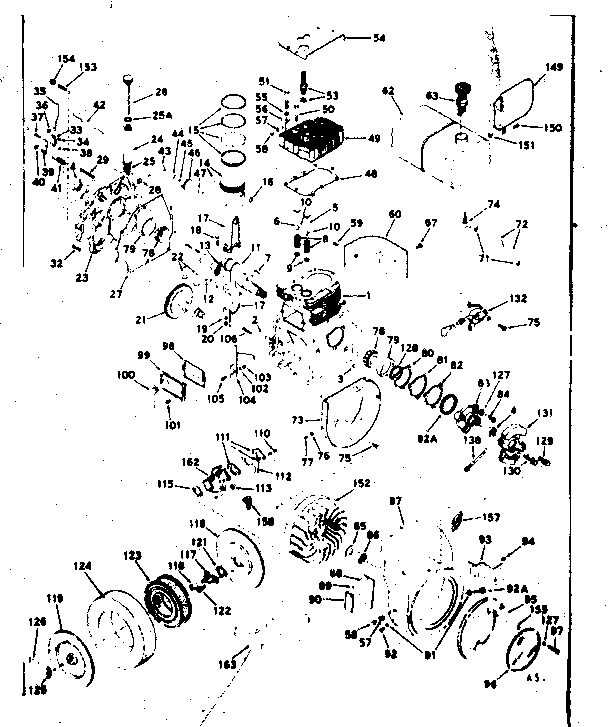 Craftsman 91725520-A basic engine diagram