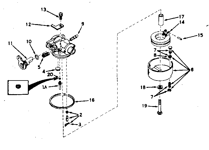 Craftsman 143604052 carburetor diagram