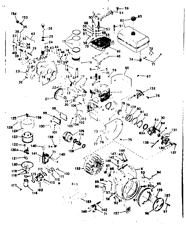 Craftsman 91725470 basic engine diagram
