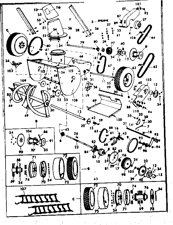 Craftsman 53682553 unit parts diagram