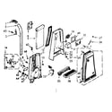Kenmore 11630800 handle and bag housing diagram