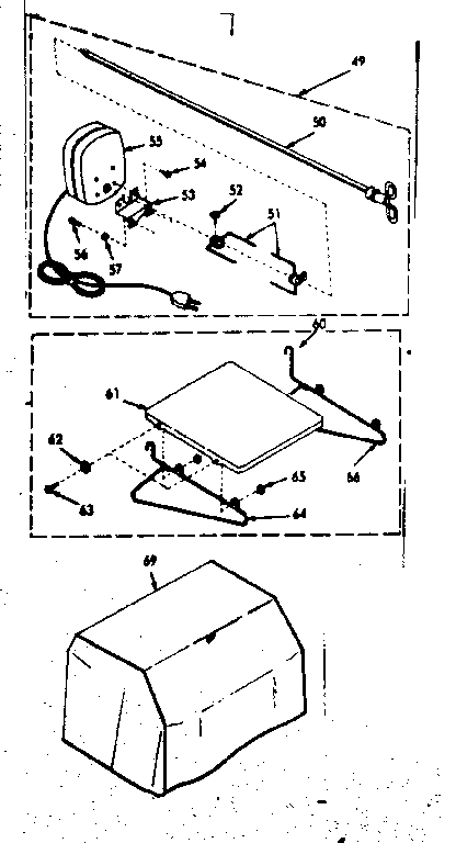 Kenmore 10322201 optional equipment diagram