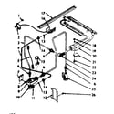 Kenmore 1033246751 burner section diagram
