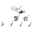 Kenmore 1033246751 wire harnesses and components diagram