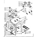 Kenmore 1037137000 burner section diagram