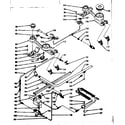 Kenmore 1037147041 burner section diagram