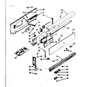 Kenmore 1037177000 backguard section diagram
