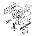 Kenmore 1037177021 backguard section diagram