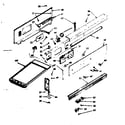Kenmore 1037187020 backguard section diagram