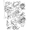 Kenmore 1037187020 body section diagram