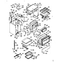 Kenmore 1037187061 body section diagram