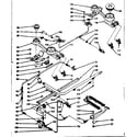 Kenmore 1037247040 burner section diagram