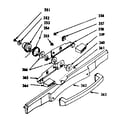 Kenmore 1037337020 door handle component parts diagram