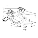 Kenmore 1037377041 main top section diagram