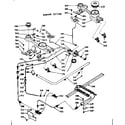 Kenmore 1037427020 burner section diagram