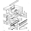 Kenmore 1037446862 backguard section diagram