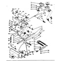 Kenmore 1037447040 burner section diagram