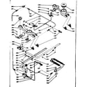 Kenmore 1037717000 lower burner section diagram