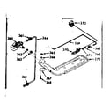 Kenmore 1037727020 upper oven burner section diagram