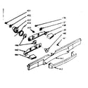 Kenmore 1037836801 door handle components parts diagram