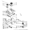 Kenmore 1039357000 main top section diagram