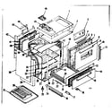 Kenmore 1196016860 body section diagram