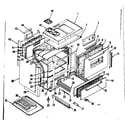 Kenmore 1196026800 body section diagram