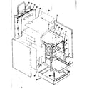 Kenmore 1197087040 body section diagram