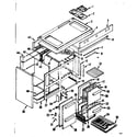 Kenmore 1197407040 body section diagram