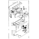 Kenmore 6289447040 backguard and cooktop assembly diagram