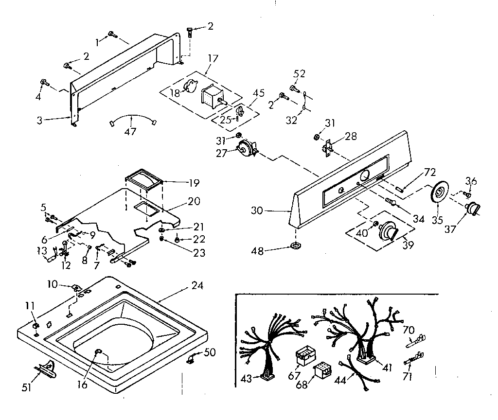 Kenmore 6289477000 body assembly diagram
