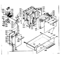 Kenmore 6289497020 doors, latch mechanism and drawer diagram