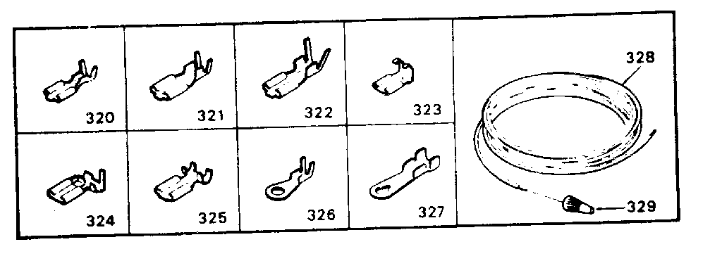Kenmore 6289497021 wiring and wiring terminals diagram