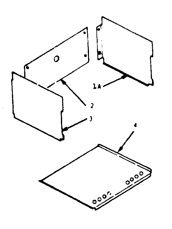 Kenmore 6477127023 optional equipment oven liner kit diagram