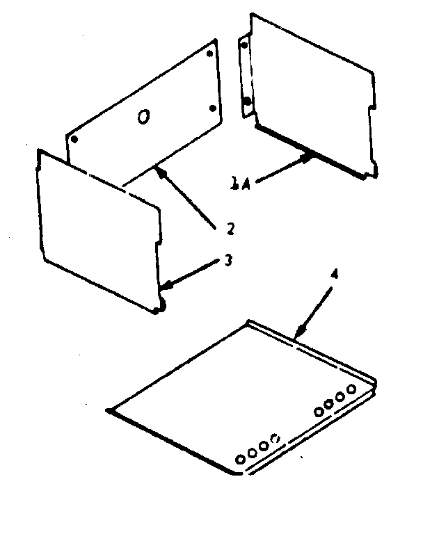 Kenmore 6477157041 optional equipment oven liner kit diagram