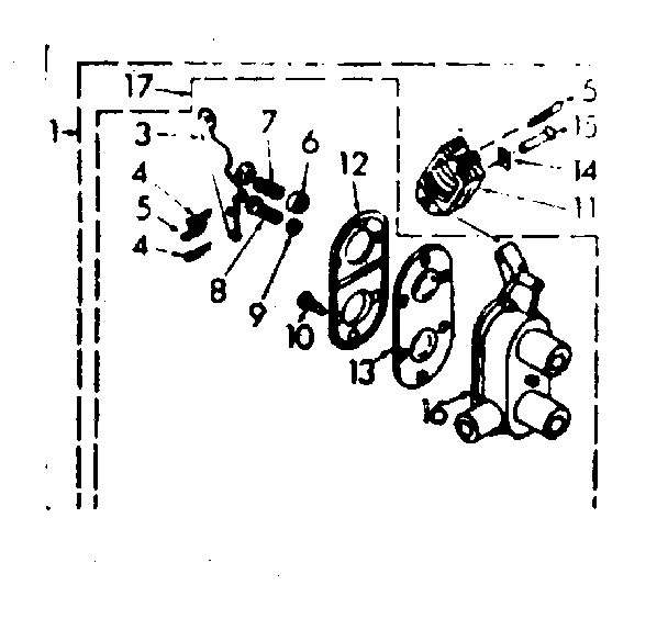 Kenmore 1106904401 two way valve assembly diagram