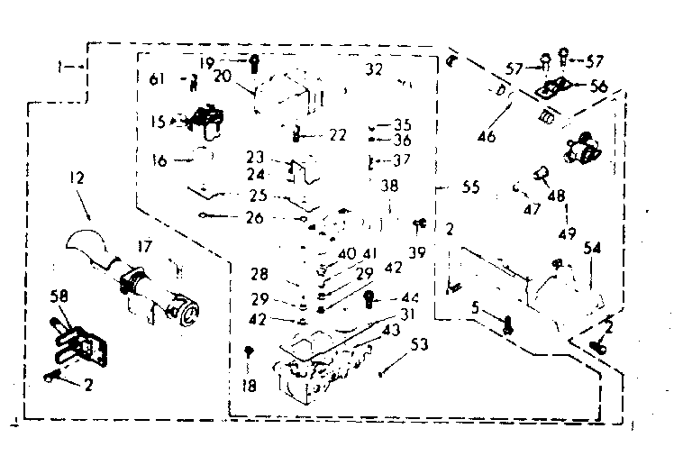 Kenmore 1106907600 burner assembly diagram